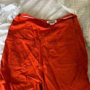 Orange Billabong Pants
